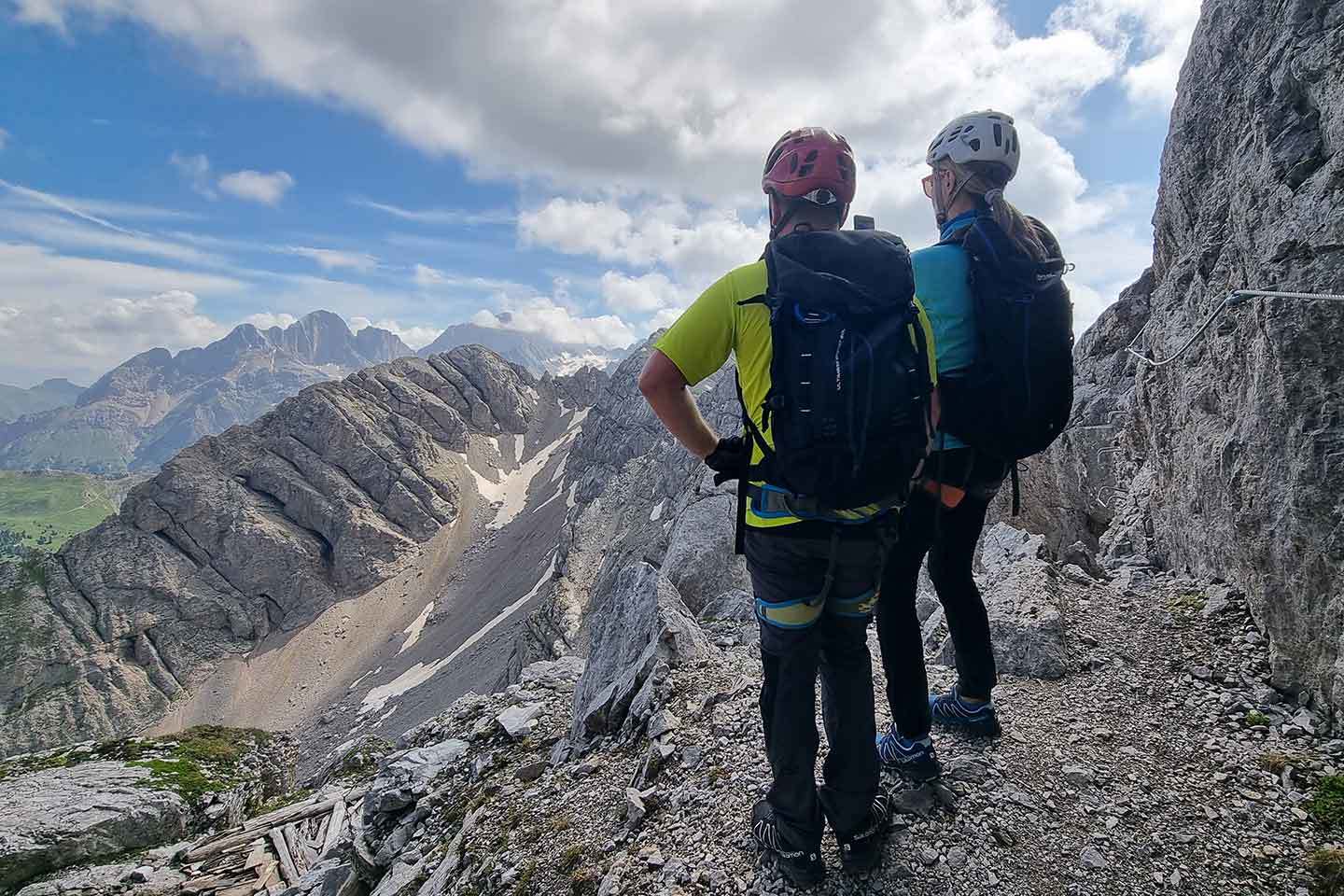 Bepi Zac Via Ferrata to Costabella Ridge