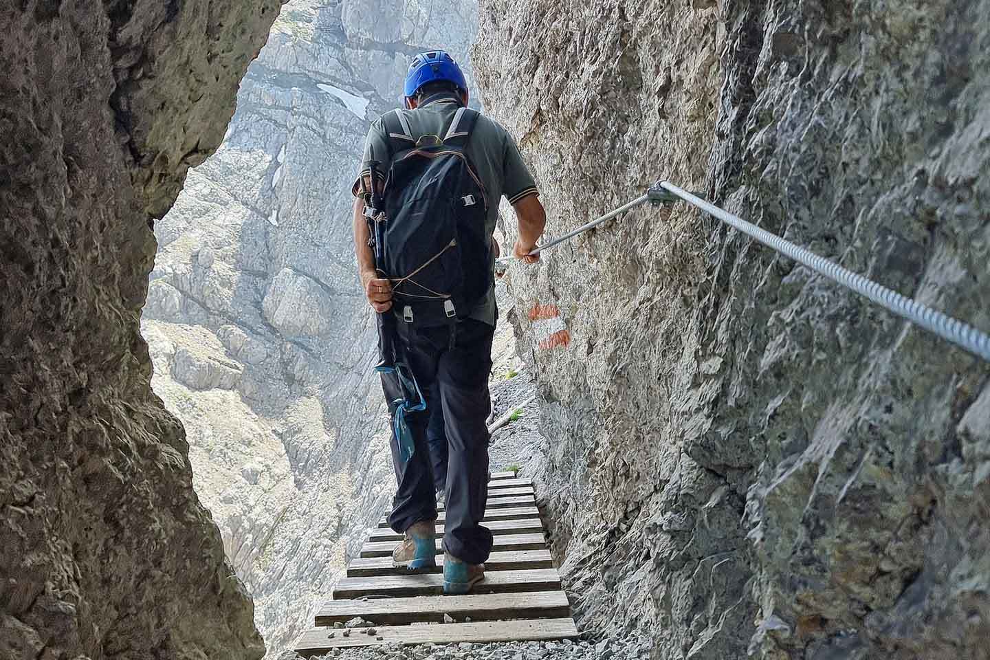 Bepi Zac Via Ferrata to Costabella Ridge