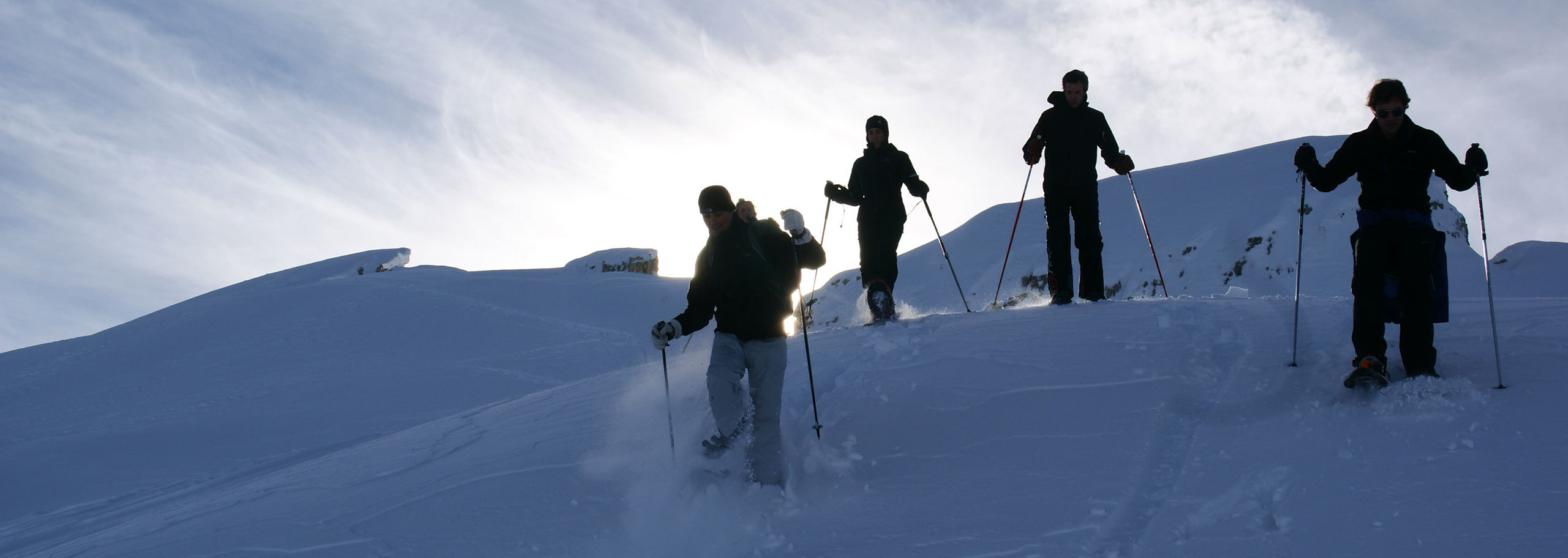 Snowshoeing in Monviso, Guided Snowshoes Trips